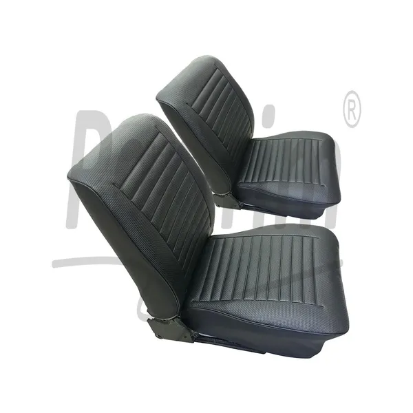 VW T2 FRONTSETETEKSEL SORT FOR 2 SETER