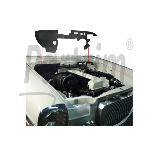 MERCEDES W115 BRYSTFILT