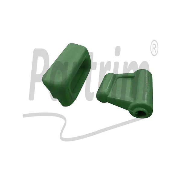 MERCEDES R107 SUNVISOR CLIPS GRØNN 1 SETT