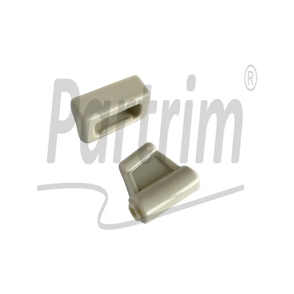 MERCEDES R107 SUNVISOR CLIPS IVORY 1 SETT