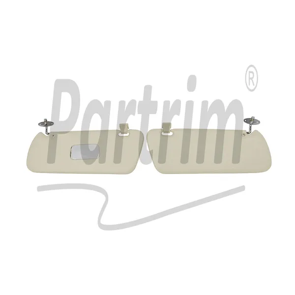 MERCEDES W113 PAGODA SUNVISOR IVORY 1967 & 1971 / 250 SL 280 SL RHD