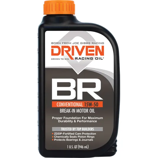 Driven BR 15W50 mineral innkjøringsolje - 5 liter