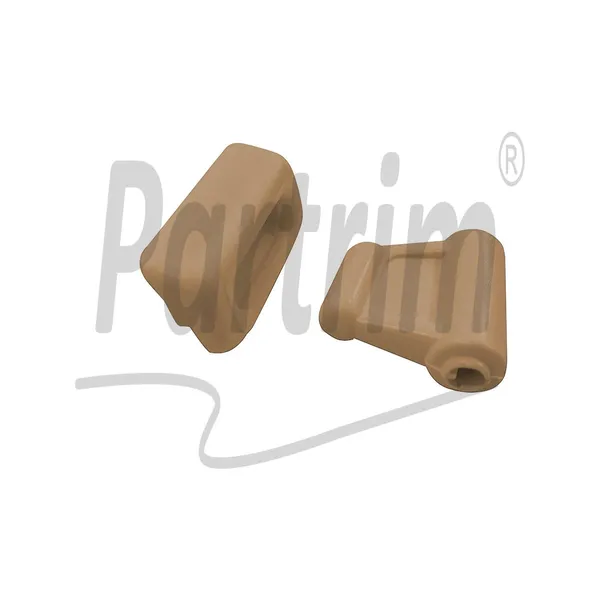 MERCEDES R107 SUNVISOR CLIPS PALOMINO 1 SETT