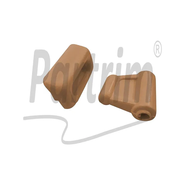 MERCEDES R107 SUNVISOR CLIPS TOBAKK 1 SETT