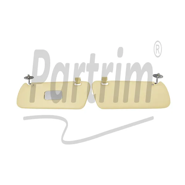 MERCEDES W113 PAGODA SUNVISOR CREAM 1967 & 1971 / 250 SL 280 SL RHD