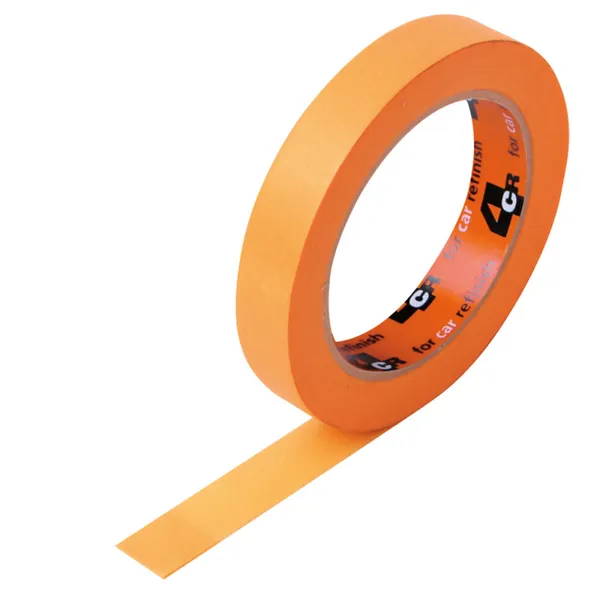 4CR 1141 Maskeringstape 18mm x 50m oransje 100°C - 1 rull