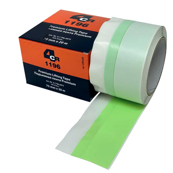 4CR 1196 Premium Løftetape 75mm x 20m