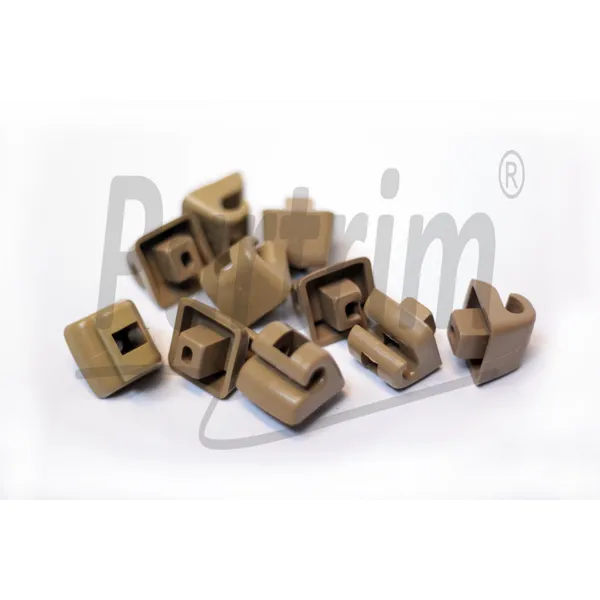 MERCEDES W123 SUNVISOR CLIP BEIGE