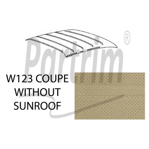 MERCEDES W123 COUPE HEADLINER