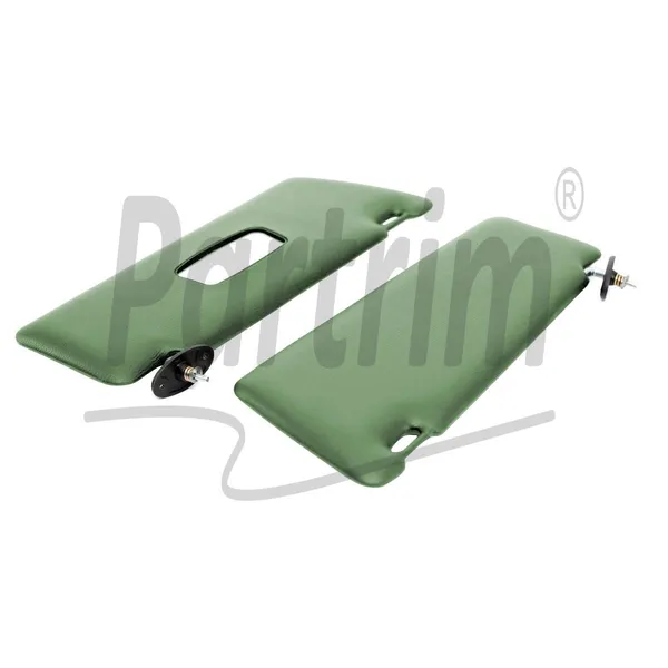 MERCEDES W123 SUNVISOR GRØNN