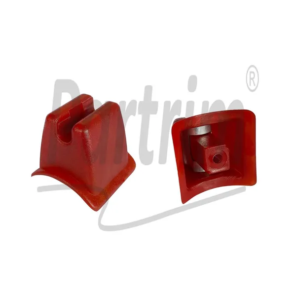 MERCEDES W113 PAGODA SUNVISOR CLIP 1967 & 1971 / 250 SL 280 SL BURGUNDY