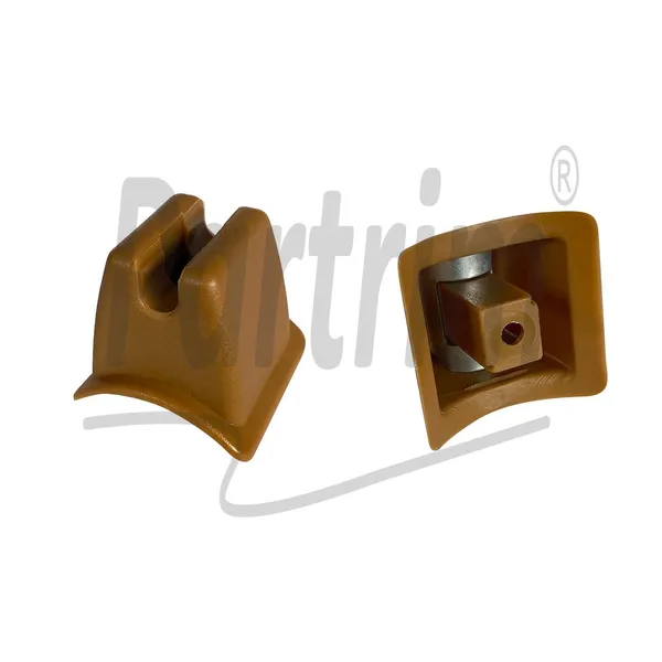 MERCEDES W113 PAGODA SUNVISOR CLIP 1967 & 1971 / 250 SL 280 SL TOBACCO