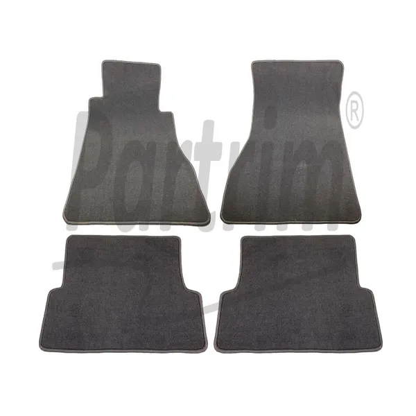MERCEDES W126 COUPE TEPPE MAT GRİ