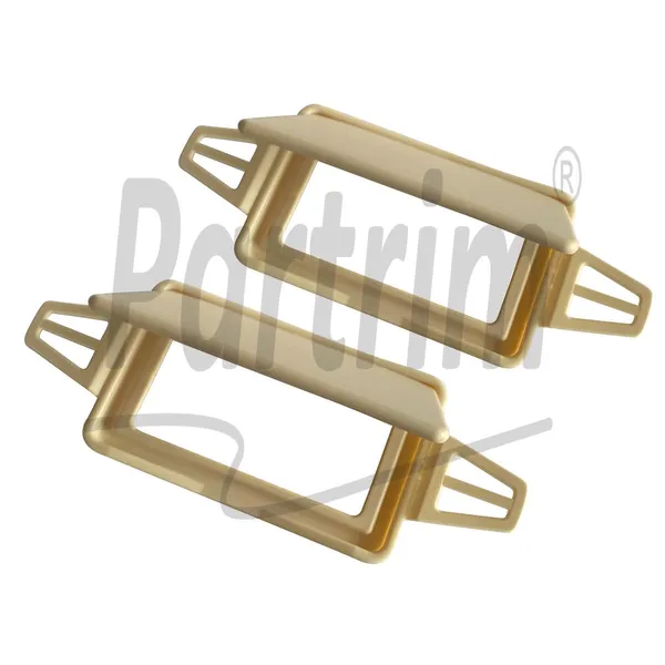 MERCEDES W210 & W211 SUNVISOR SPEIL DEKSEL CREAM 2 STK R&L