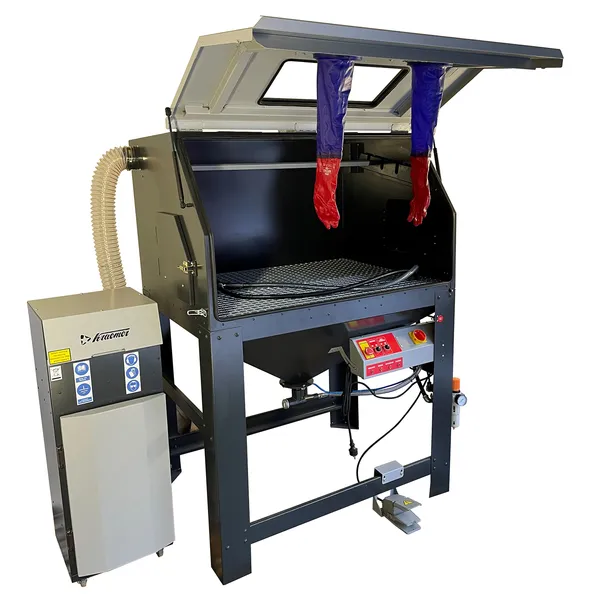 Sandblåsekabinett, 900 l. for verkstedbruk