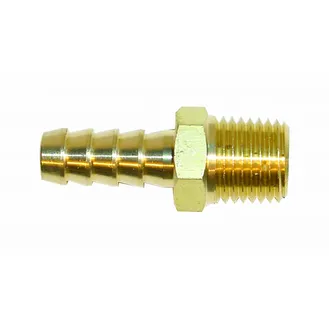Rett slangenippel 1/4 NPT 