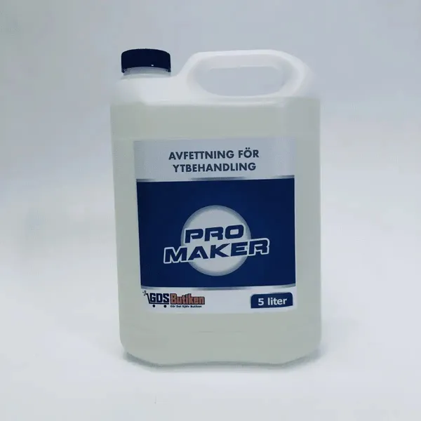 Avfetting for overflatebehandling, 5 liter