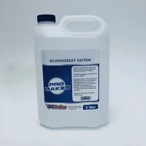 Avionisert vann 5 liter