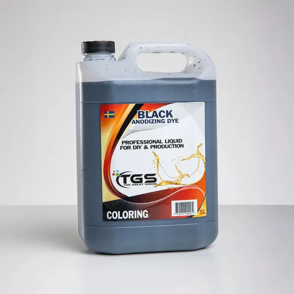 Sort fargestoff til anodisering