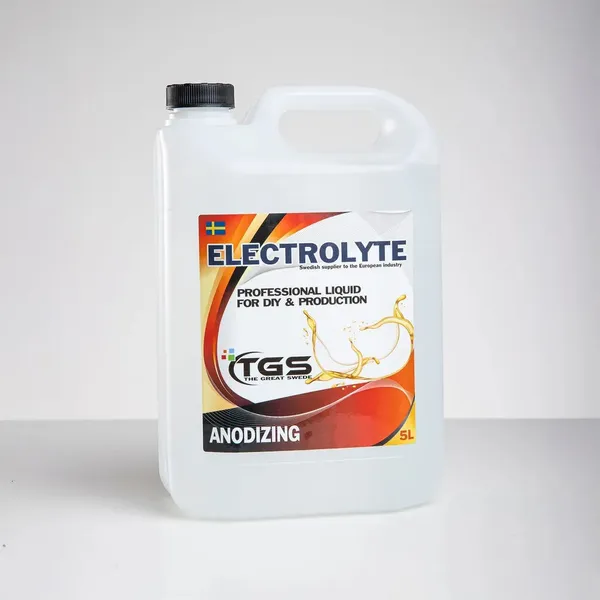 Anodiseringsvæske, 5 liter