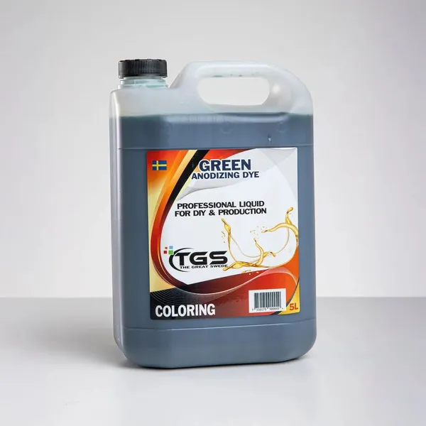 Grønt fargestoff til anodisering
