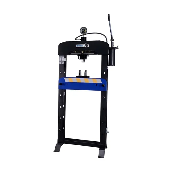 MAMMUTH verkstedpresse, 20t. 2-trinns