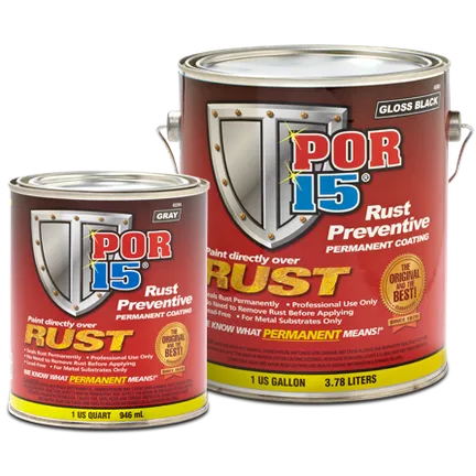 POR-15 rustmaling