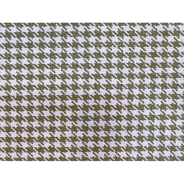 PORSCHE 911 PEPITA STOFF BRUN HVIT 100 cm X 140 cm