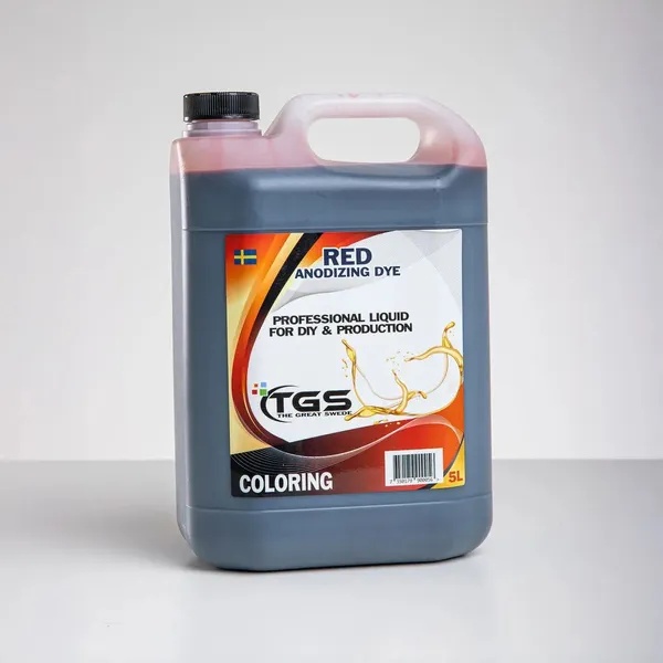 Rødt fargestoff til anodisering