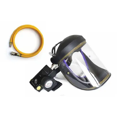 Friskluftmaske for sliping og lakkering