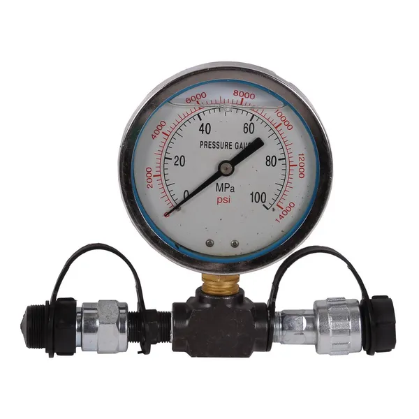 MAMMUTH manometer for hydraulikk, m/fittings