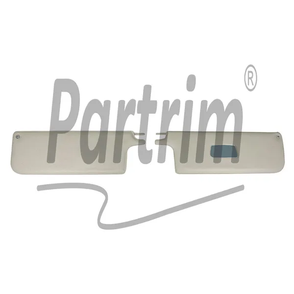 VW OLD BEETLE 1500 CABRIO L SUNVISORS SET CREAM ( KONVERTIBEL )