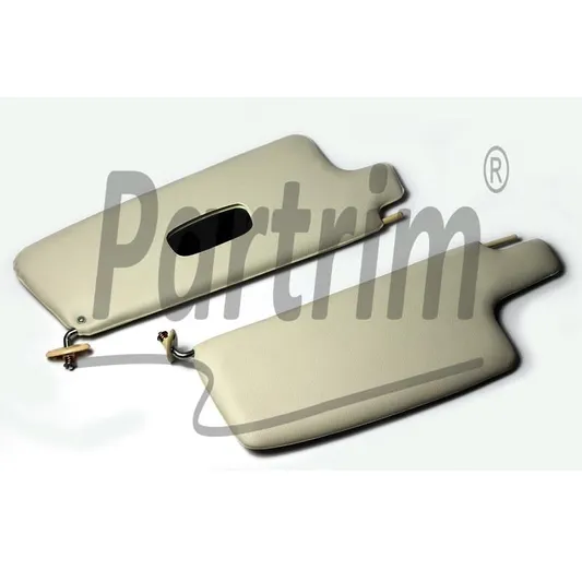 VW OLD BEETLE 1300 - 1303 CABRIO SUNVISOR SET CREAM 8-1967 - 8-1972