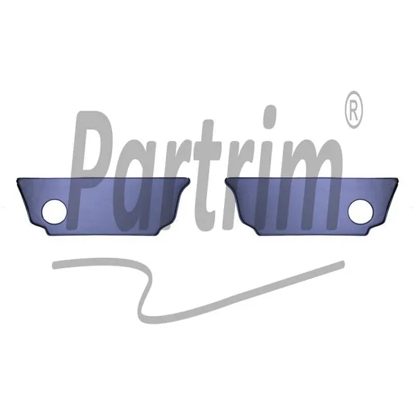 VW OLD BEETLE BAKRE KICK PANEL SET MØRKEBLÅ 1963 - 1977