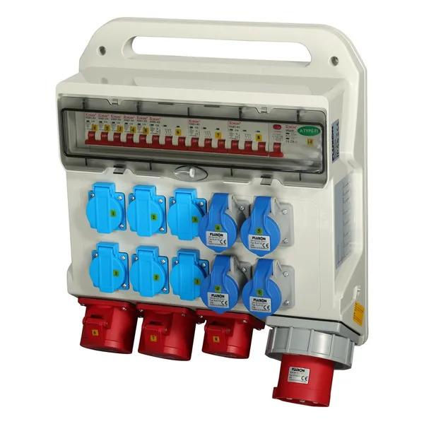 Fluxon Strømfordelingsskap 63A 400V / 230V