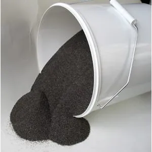 Aluminiumsilikat sort