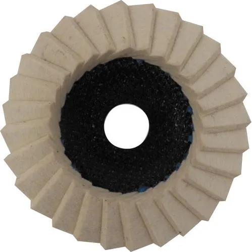 Polerskive for vinkelsliper, 125 mm.