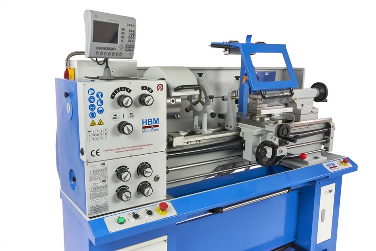 Dreiebenk 360x1000 mm. m/52 mm. spindelboring, 230V
