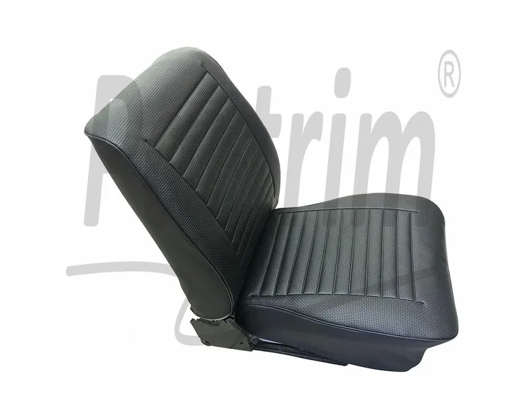 VW T2 FRONTSETETEKSEL SORT FOR 2 SETER
