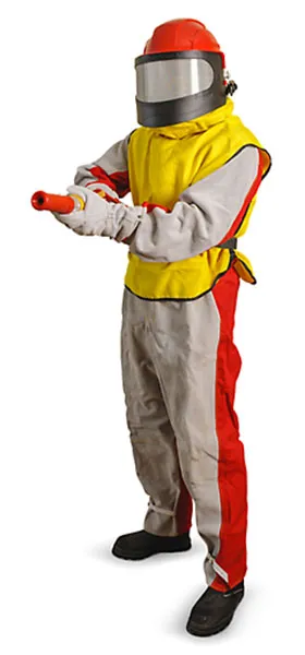 Contracor sandblåsehjelm m/friskluft