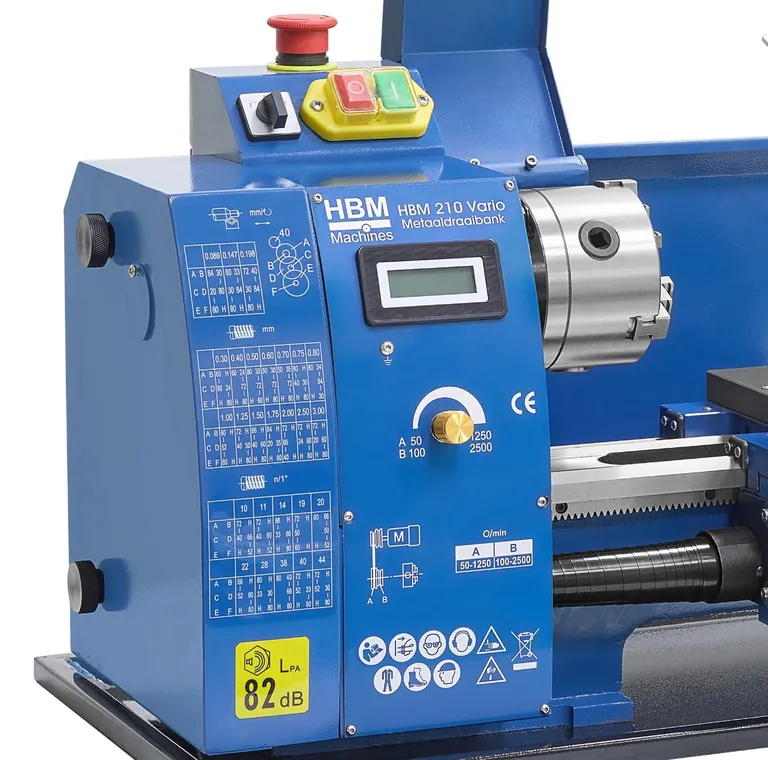 HBM dreiebenk 210x400 Vario m/hurtigholder