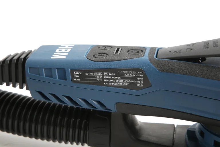 ENDELIG GARASJETID! Elektrisk eksentersliper 6"