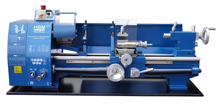 HBM dreiebenk 250x550 m/reimskift