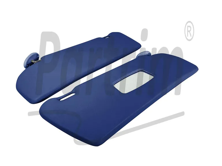 MERCEDES W123 COUPE SUNVISOR MØRKEBLÅ