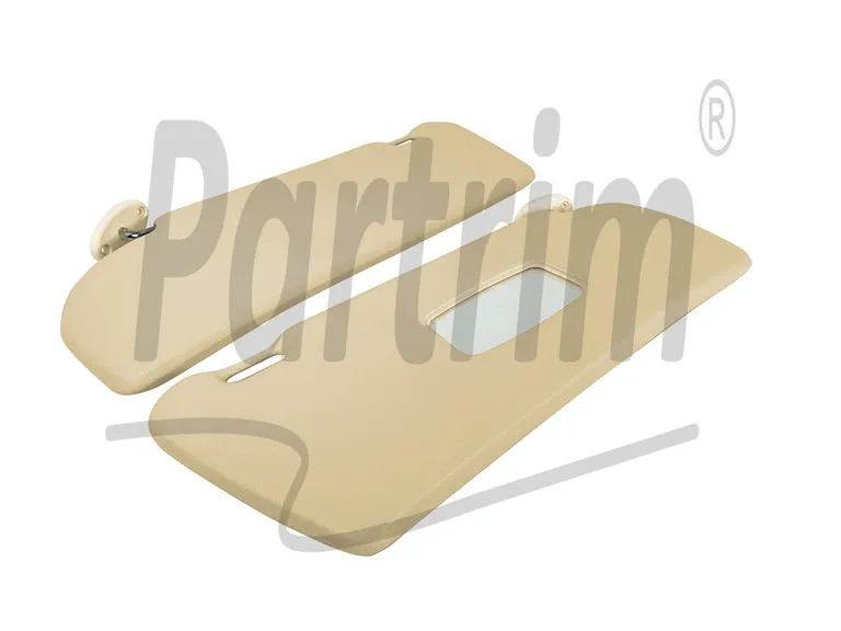 MERCEDES W123 COUPE SUNVISOR CREAM