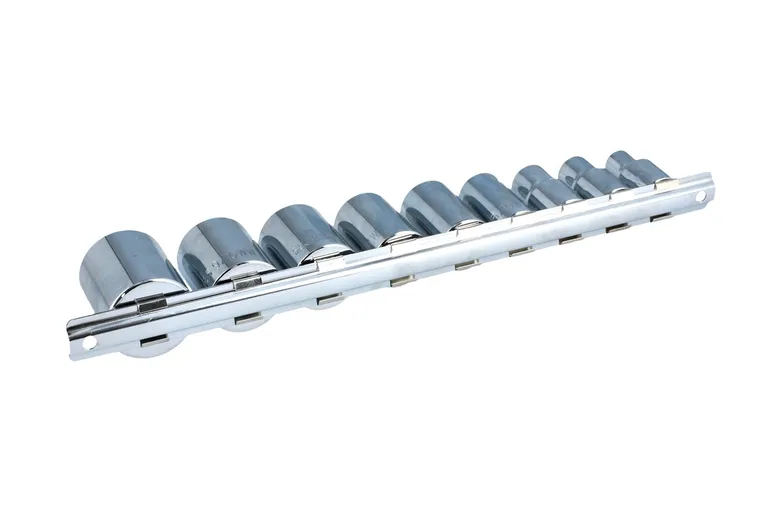 Pipesett whitworth 1/2", 9 deler