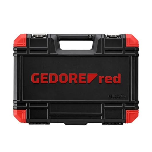 Gedore langpipesett 1/2", 14 deler
