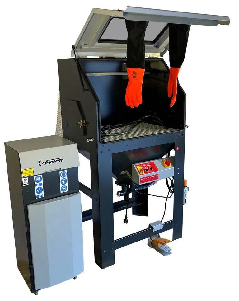 Sandblåsekabinett, 350 l. for verkstedbruk