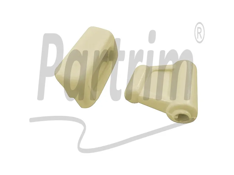 MERCEDES R107 SUNVISOR CLIPS CREAM 1 SETT