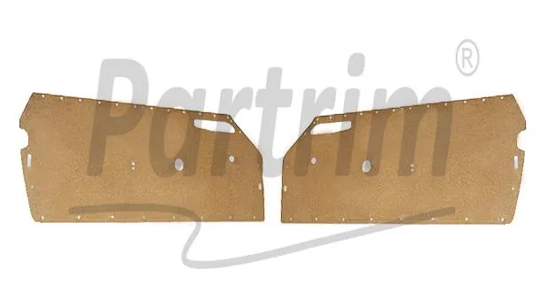 MERCEDES W107 DØRPANEL TRESETT (2 STK)